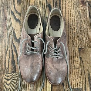 Gray Frye Anna Oxford Shoe Size 9